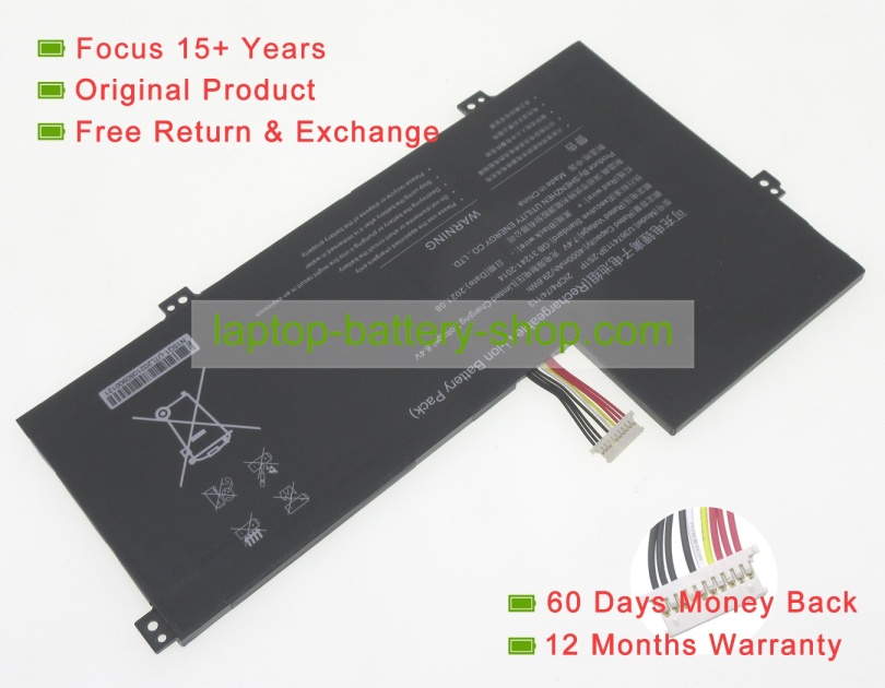 Other U3674113P-2S1P 7.4V 4000mAh original batteries - Click Image to Close