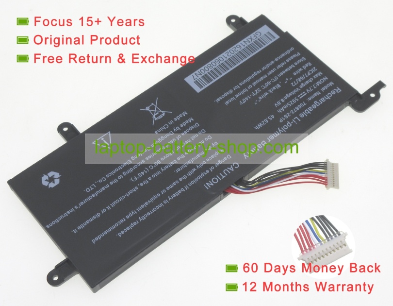 Other 706872-2S1P 7.7V 5925mAh original batteries - Click Image to Close