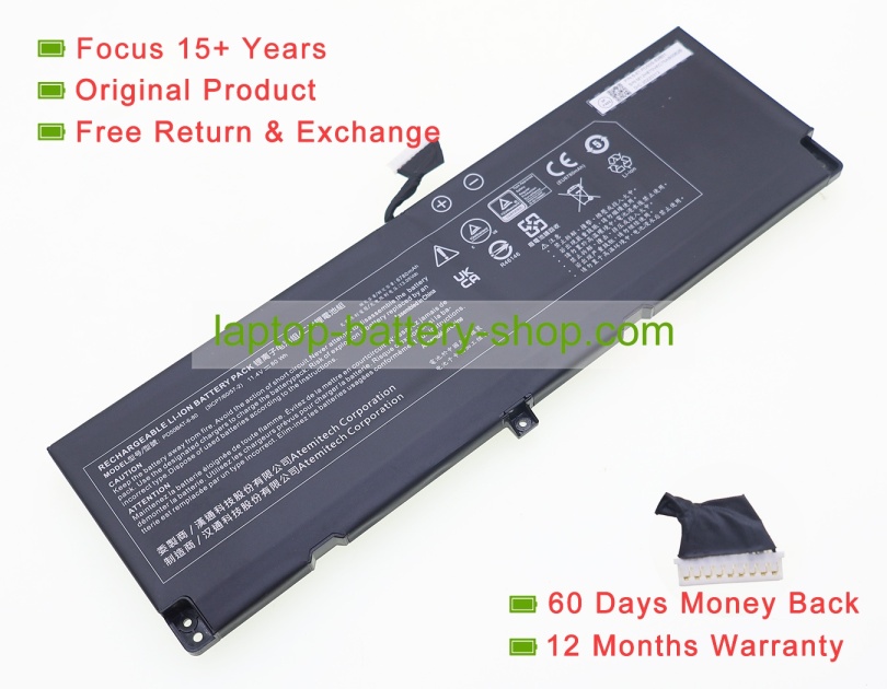 Haier PD50BAT-6-80, PD50BAT-6 11.4V 7017mAh original batteries - Click Image to Close