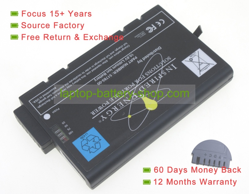 Inspired energy 51785-00 10.8V 6600mAh replacement batteries - Click Image to Close
