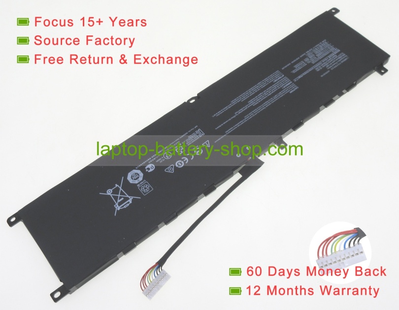 Msi BTY-M57 15.2V 4280mAh replacement batteries - Click Image to Close