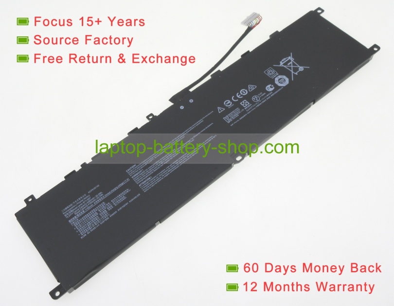 Msi BTY-M57 15.2V 4280mAh replacement batteries - Click Image to Close