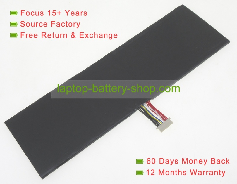 Medion 40071698, 40072215 7.6V 5000mAh replacement batteries - Click Image to Close