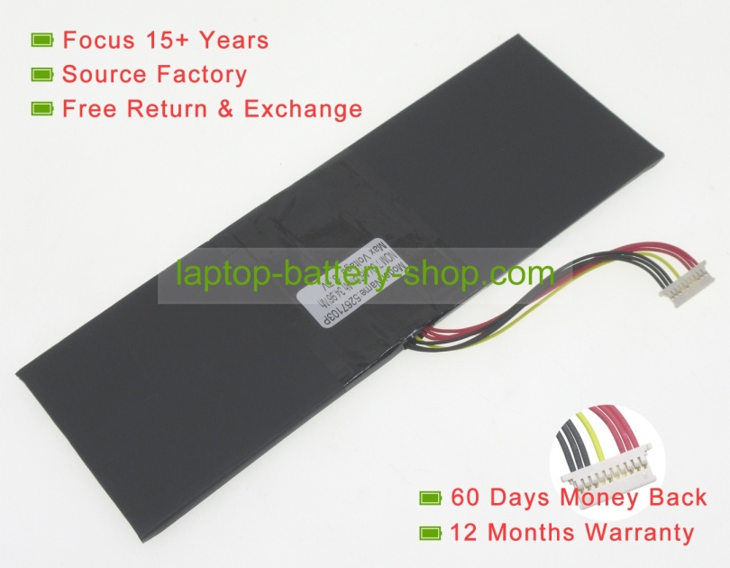 Other WTL5267103-2S, ZL5267103-2S 7.6V 4600mAh replacement batteries - Click Image to Close