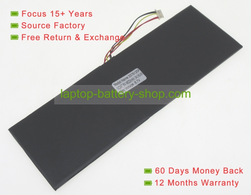 Other 3376125-2S 7.6V 4600mAh replacement batteries - Click Image to Close