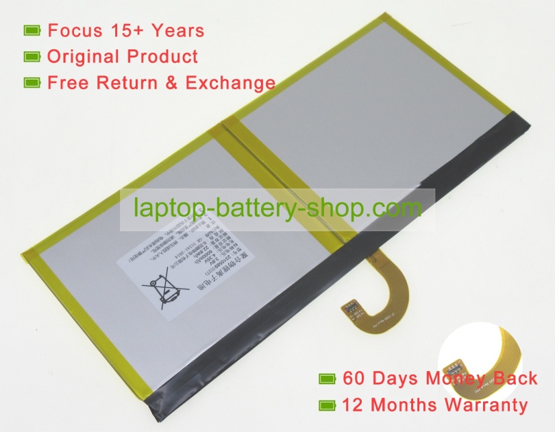 Youxuepai C71846, GFL 2310589 3.8V 6000mAh original batteries - Click Image to Close