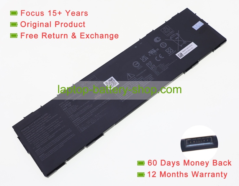 Asus C31N2205 11.61V 5427mAh original batteries - Click Image to Close