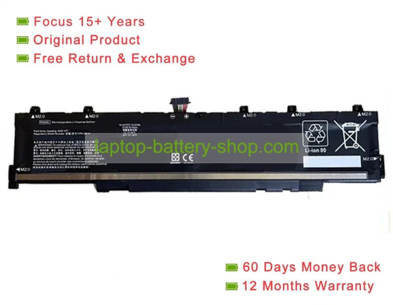 Hp PA04XL, TPN-DB1H 15.4V 4550mAh original batteries - Click Image to Close