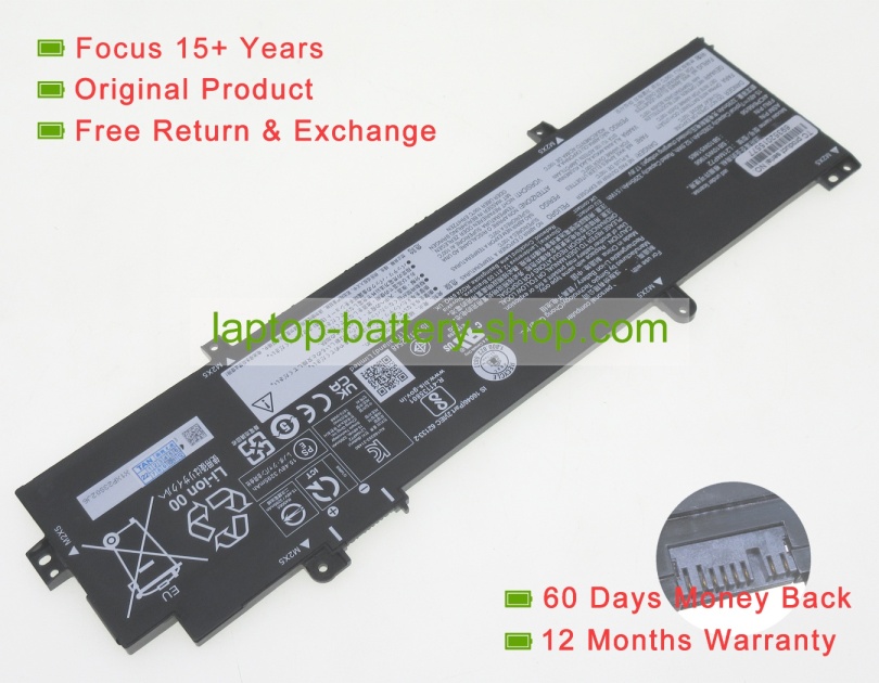 Lenovo SB10W51966, 5B10W51865 15.48V 3392mAh original batteries - Click Image to Close