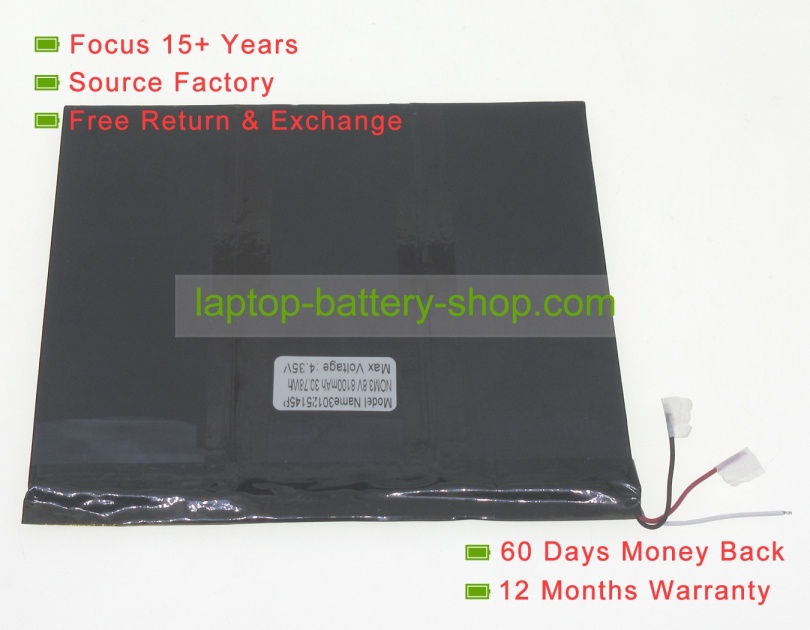 Other 30125145P 3.8V 8100mAh replacement batteries - Click Image to Close