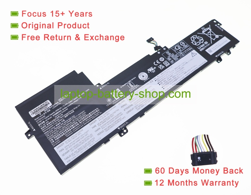 Lenovo L22C4PA5, L22L4PA5 15.36V 4818mAh original batteries - Click Image to Close