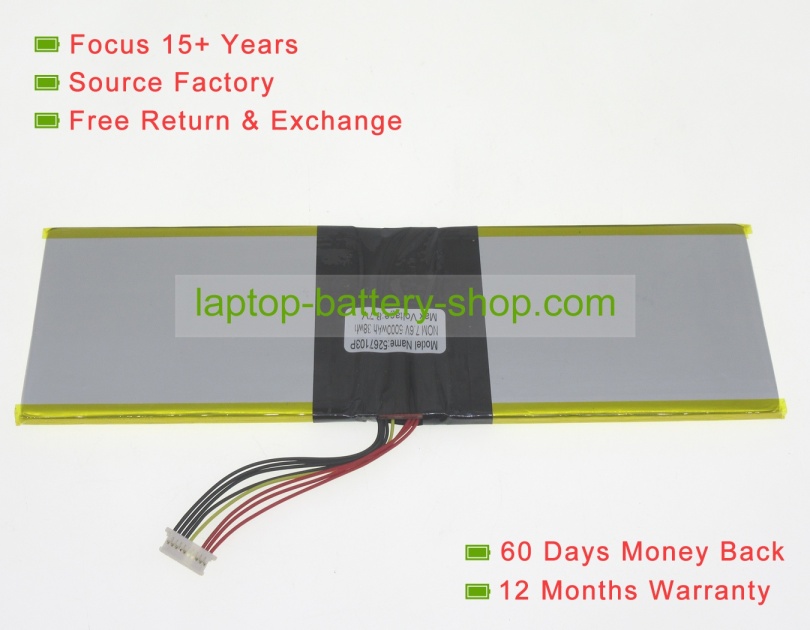 Jumper 5267103-2S 7.6V 5000mAh replacement batteries - Click Image to Close