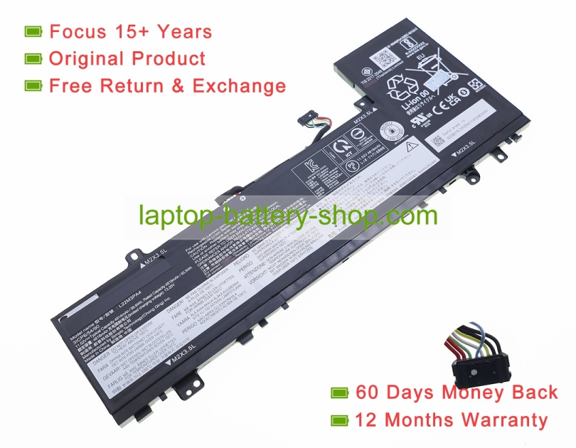 Lenovo 5B11K39352, SB11N45411 11.52V 4861mAh original batteries - Click Image to Close