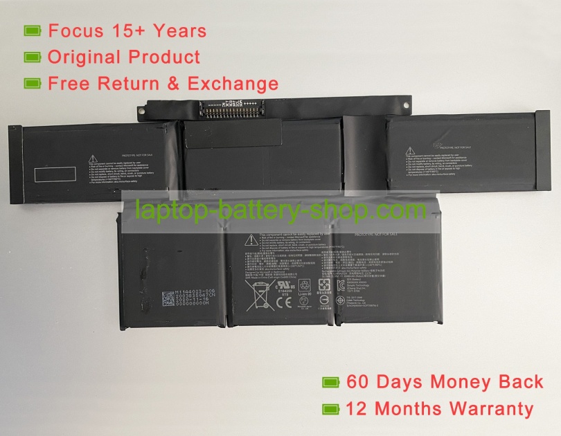 Microsoft G3HTA072H 11.38V 4948mAh original batteries - Click Image to Close