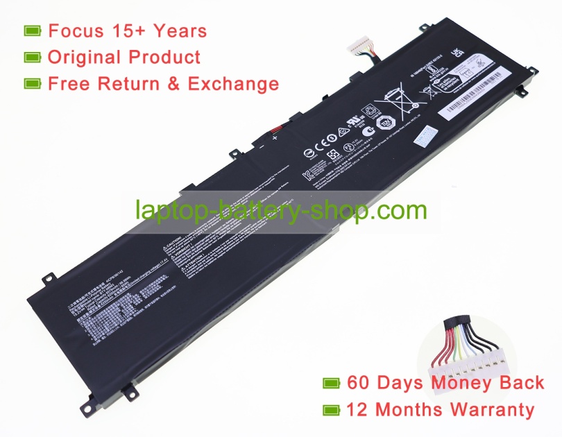 Getac BTY-M6M3 15.2V 6578mAh original batteries - Click Image to Close