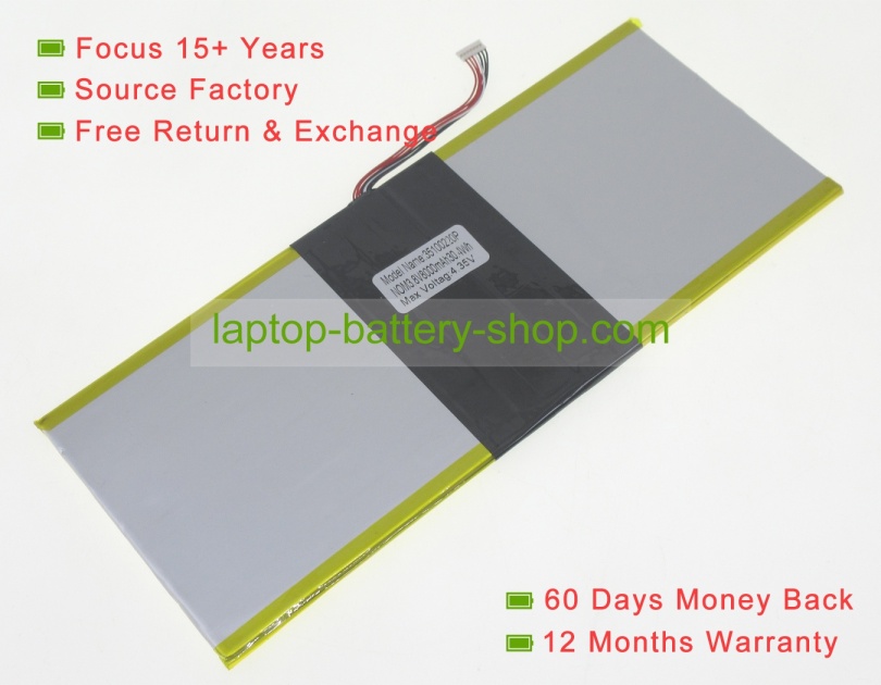 Onda 35100220, OI111 3.8V 8000mAh replacement batteries - Click Image to Close