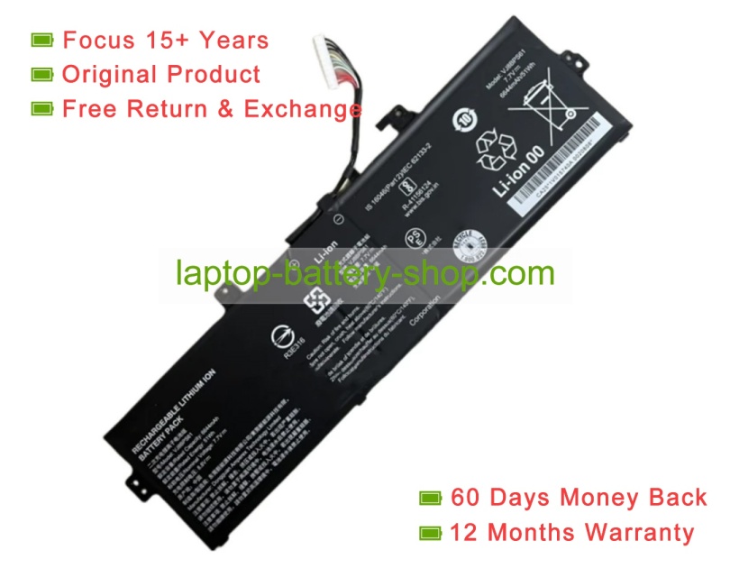 Vaio VJ8BPS61 7.7V 6644mAh original batteries - Click Image to Close