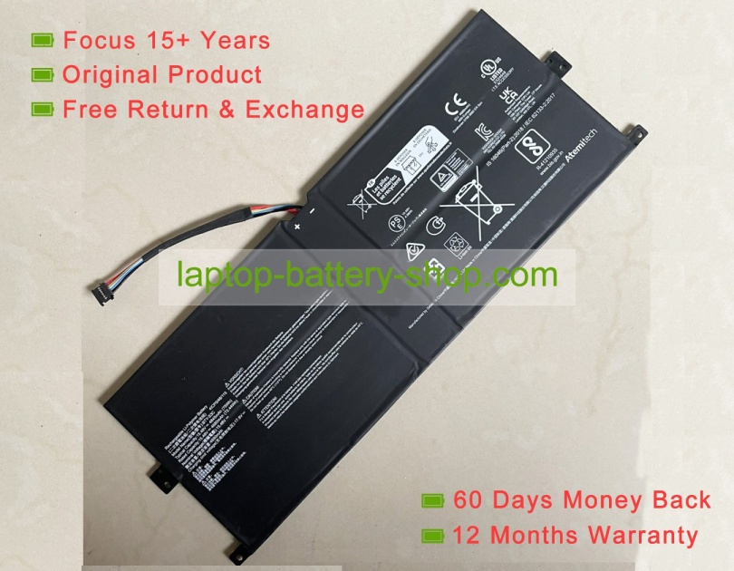 Msi BTY-S3C 15.48V 4845mAh original batteries - Click Image to Close
