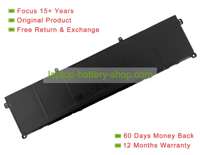 Dell HP26N, M02R0 11.55V 7792mAh original batteries - Click Image to Close