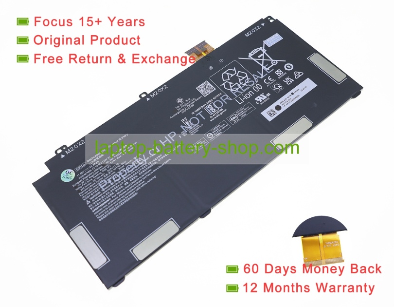 Hp N07220, N07274-005 11.55V 59mAh original batteries - Click Image to Close