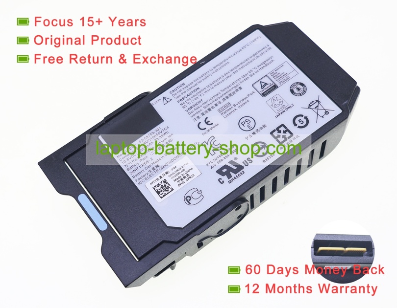 Dell JVR23, SC7020F 10.8V 3600mAh original batteries - Click Image to Close