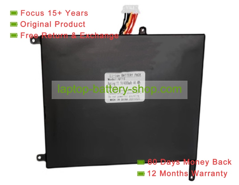 Iru QT15 11.4V 4000mAh original batteries - Click Image to Close
