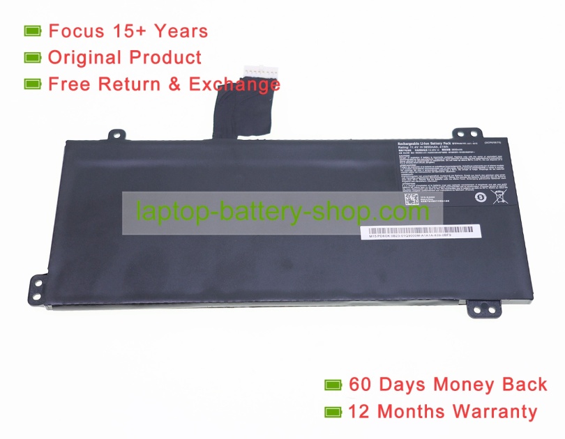 Medion 40068772 11.4V 3740mAh original batteries - Click Image to Close