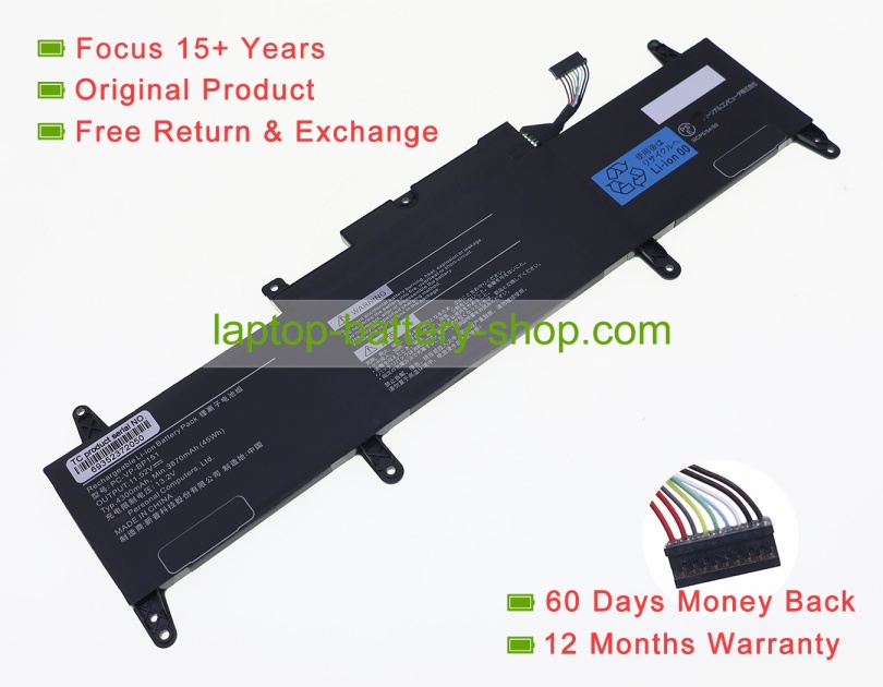 Nec PC-VP-BP151 11.52V 4300mAh original batteries - Click Image to Close