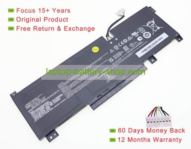 Msi BTY-M495 11.4V 4700mAh original batteries - Click Image to Close