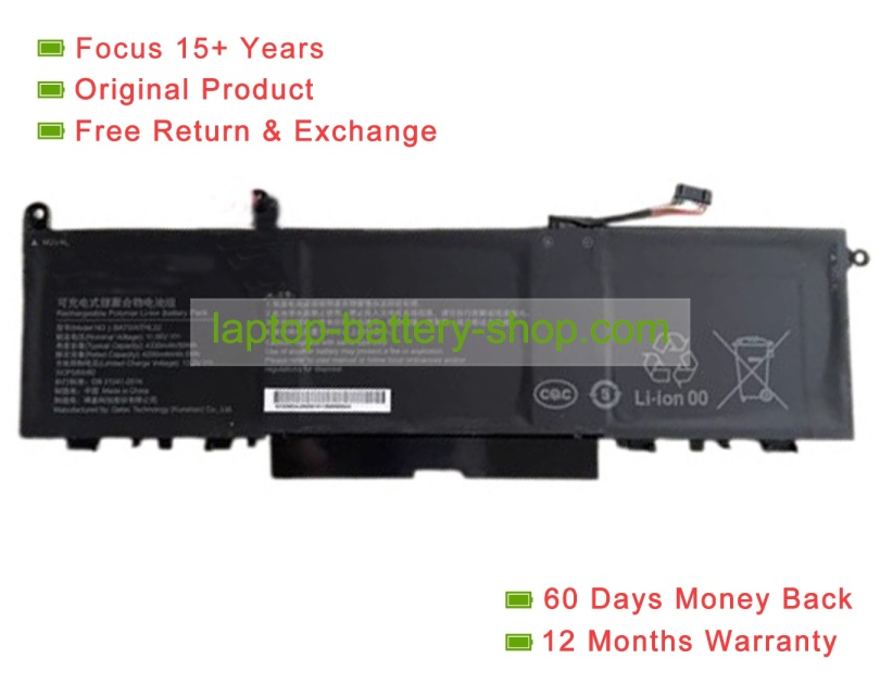 Other BATGXITHL32 11.55V 4330mAh original batteries - Click Image to Close