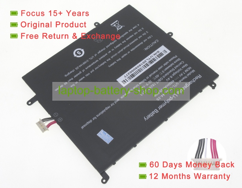 Other UTL-3168144-2S, 3168144 7.4V 4000mAh original batteries - Click Image to Close