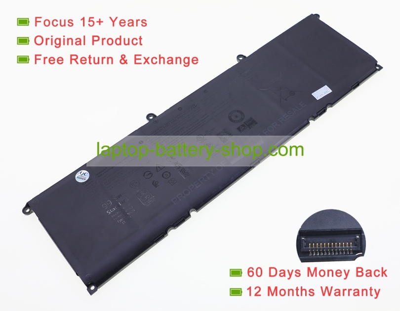 Dell JXM4G, 2M0C5 11.55V 8399mAh original batteries - Click Image to Close