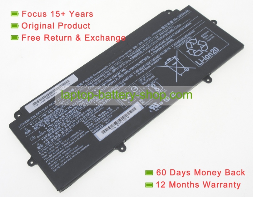 Fujitsu FPB0340S, FPCBP536 14.4V 3490mAh original batteries - Click Image to Close