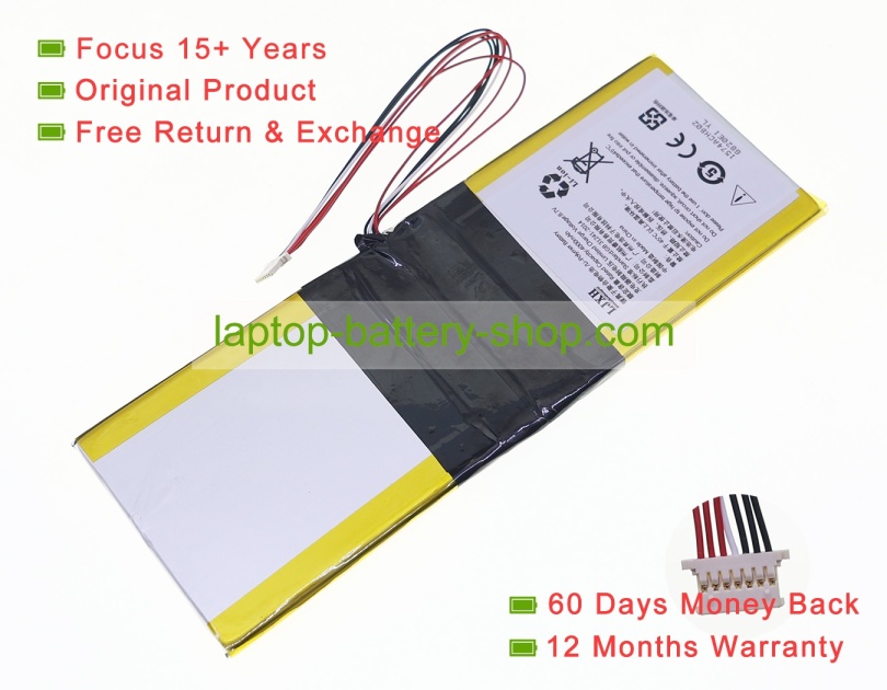 Rtdpart 5064175, YLY 5064175 7.6V 3750mAh original batteries - Click Image to Close