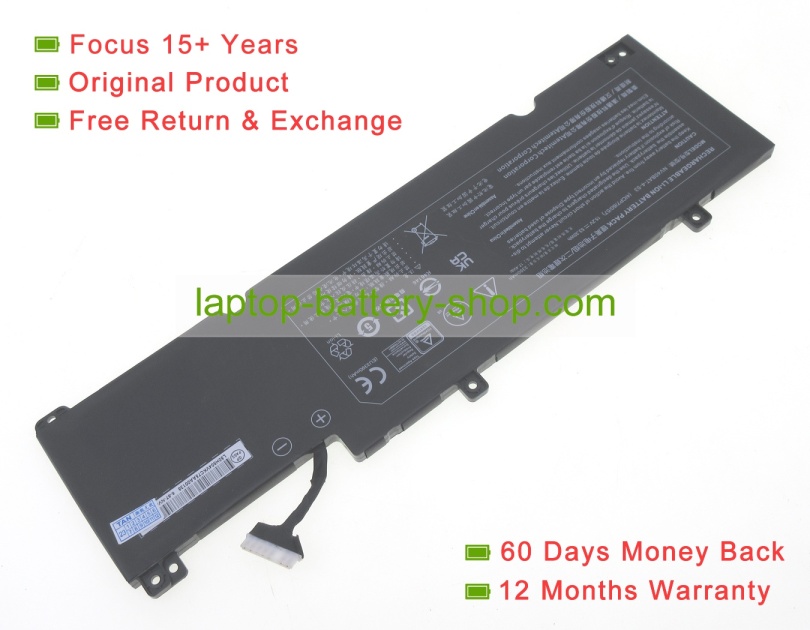 Schenker 4ICP7/60/57, NV40BAT-4 15.2V 3390mAh original batteries - Click Image to Close