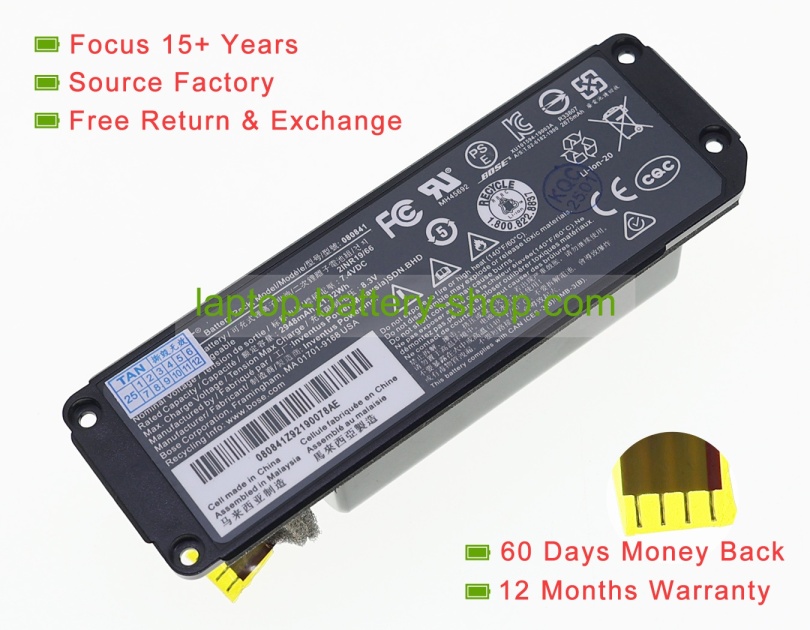 Bose 080841 7.4V 2948mAh replacement batteries - Click Image to Close