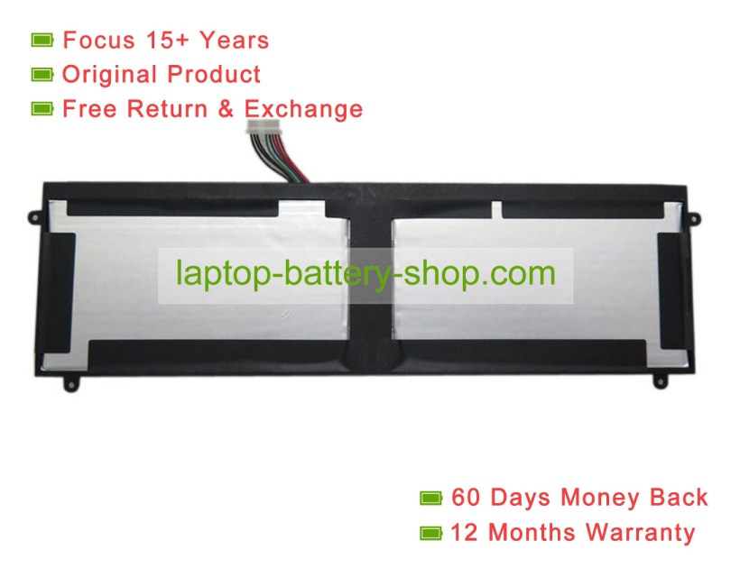 Rtdpart AEC4871128-2S1P, 4871128 7.6V 4000mAh original batteries - Click Image to Close