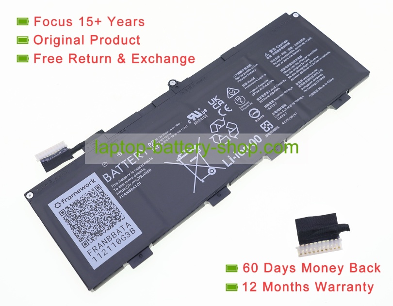 Other FRANBBATA, FRANDBAT7 15.4V 5519mAh original batteries - Click Image to Close