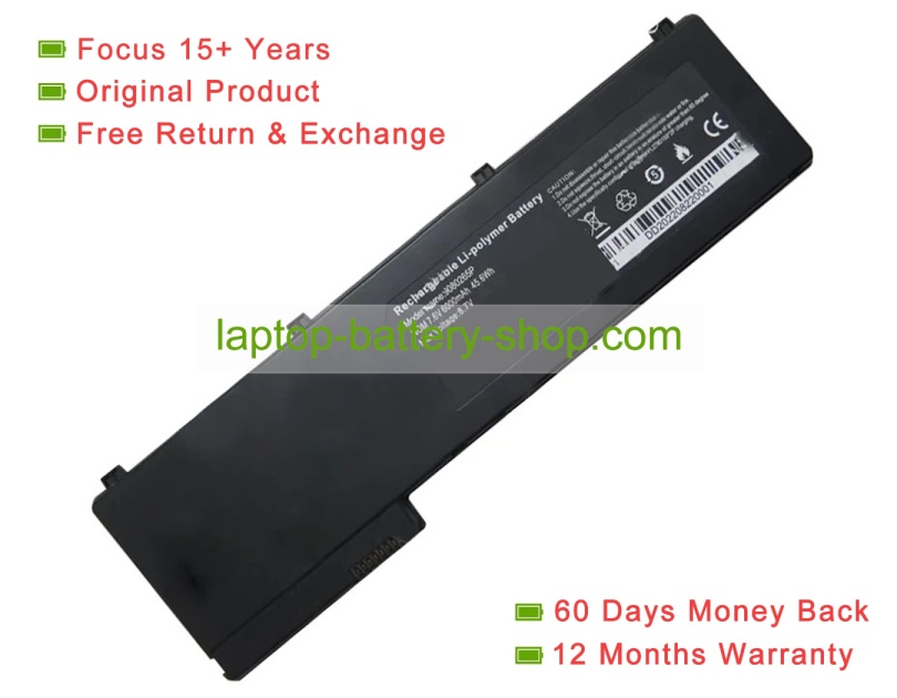 Rtdpart 9080265P, 9080265 7.6V 6000mAh original batteries - Click Image to Close