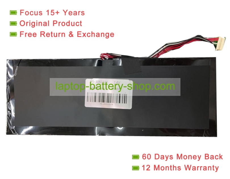 Rtdpart HS-3082223, 3082223 7.4V 5000mAh original batteries - Click Image to Close