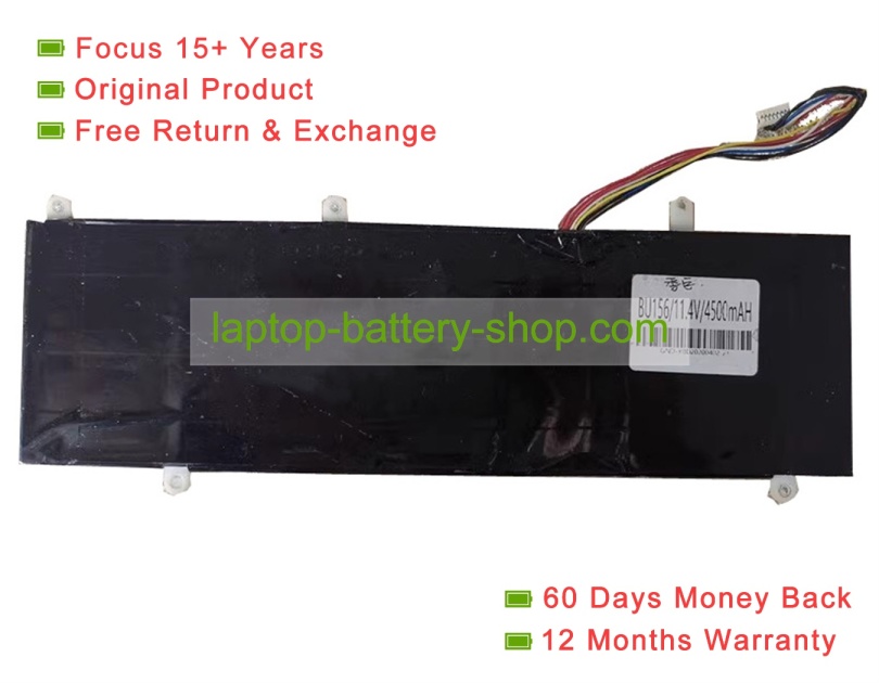 Rtdpart BU156 11.4V 4500mAh original batteries - Click Image to Close