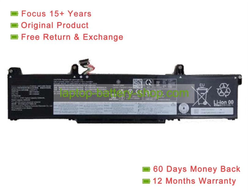 Lenovo L23L3P73, L23D3P73 11.61V 6460mAh original batteries - Click Image to Close