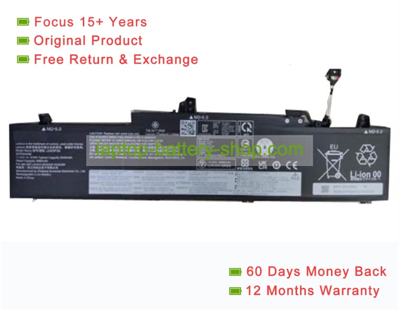 Lenovo L23D3PG2, L23X3PG2 11.31V 5040mAh original batteries - Click Image to Close