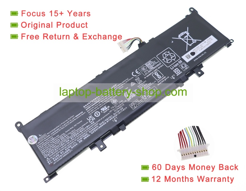 Hp HSTNN-AB1G, HSTNN-WB0H 11.58V 4646mAh original batteries - Click Image to Close