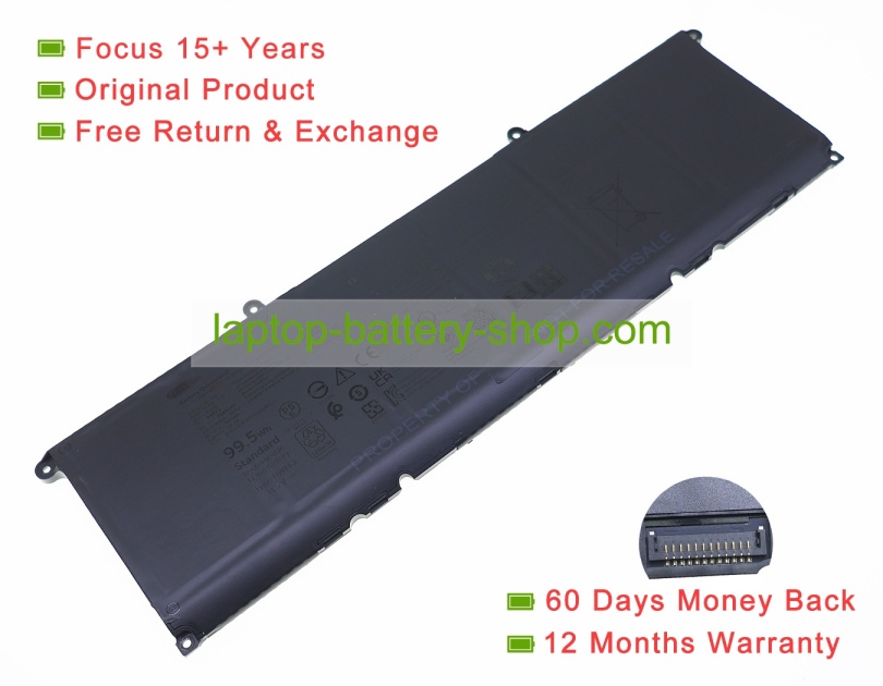 Dell 0J8FK9, RWFFJ 11.7V 8504mAh original batteries - Click Image to Close