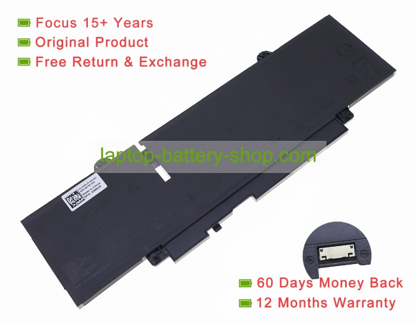 Dell 8FKK7, 03MNJR 11.7V 5128mAh original batteries - Click Image to Close
