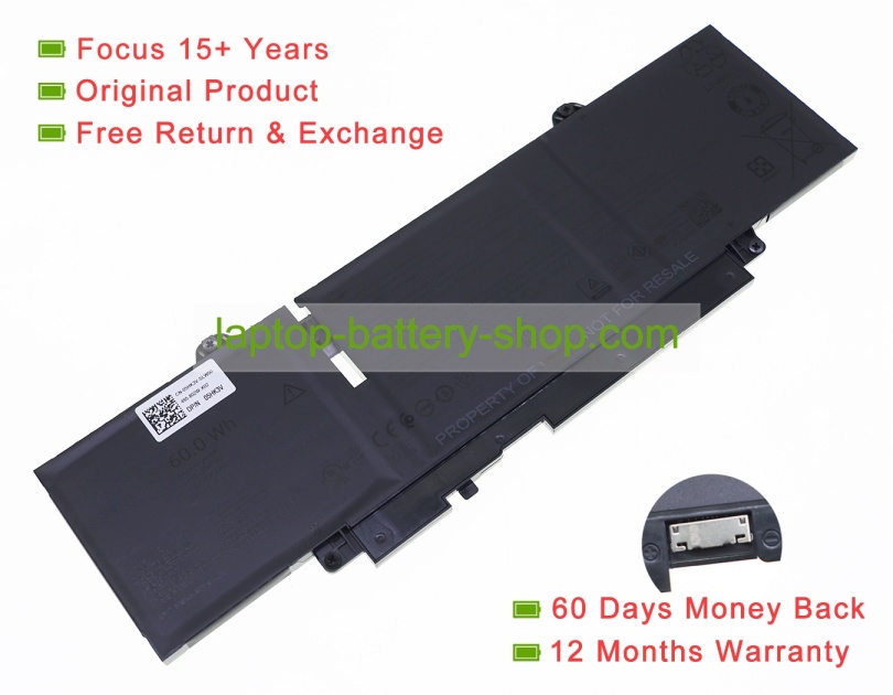 Dell 1V1YM, 5HK3V 11.7V 5128mAh original batteries - Click Image to Close
