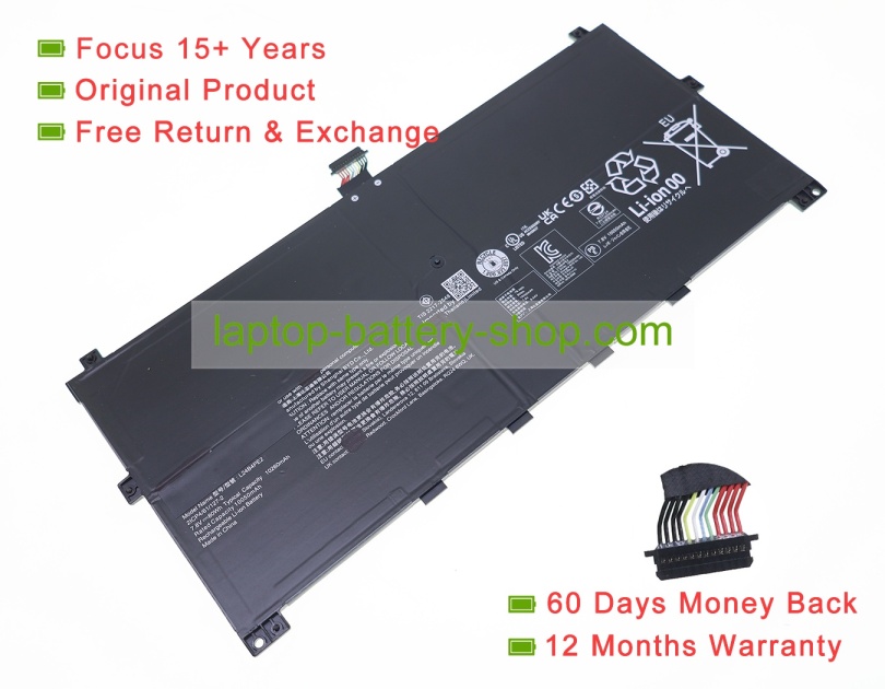 Lenovo L24D4PE2, L24B4PE2 7.8V 10260mAh original batteries - Click Image to Close