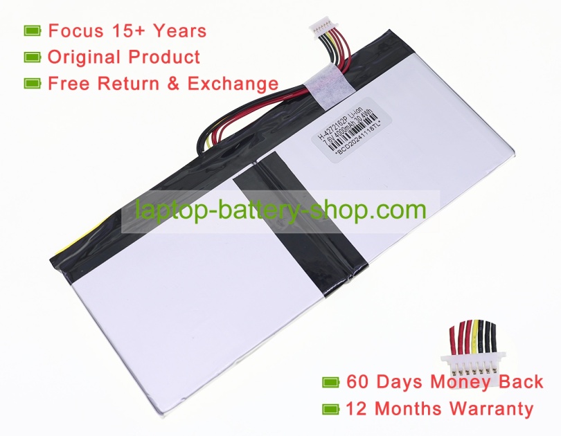 Rtdpart JJY4570175, 4570175 7.6V 4000mAh original batteries - Click Image to Close