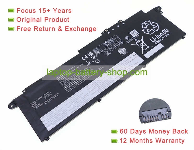 Lenovo SB11H56310, L23C4P71 15.48V 3392mAh original batteries - Click Image to Close